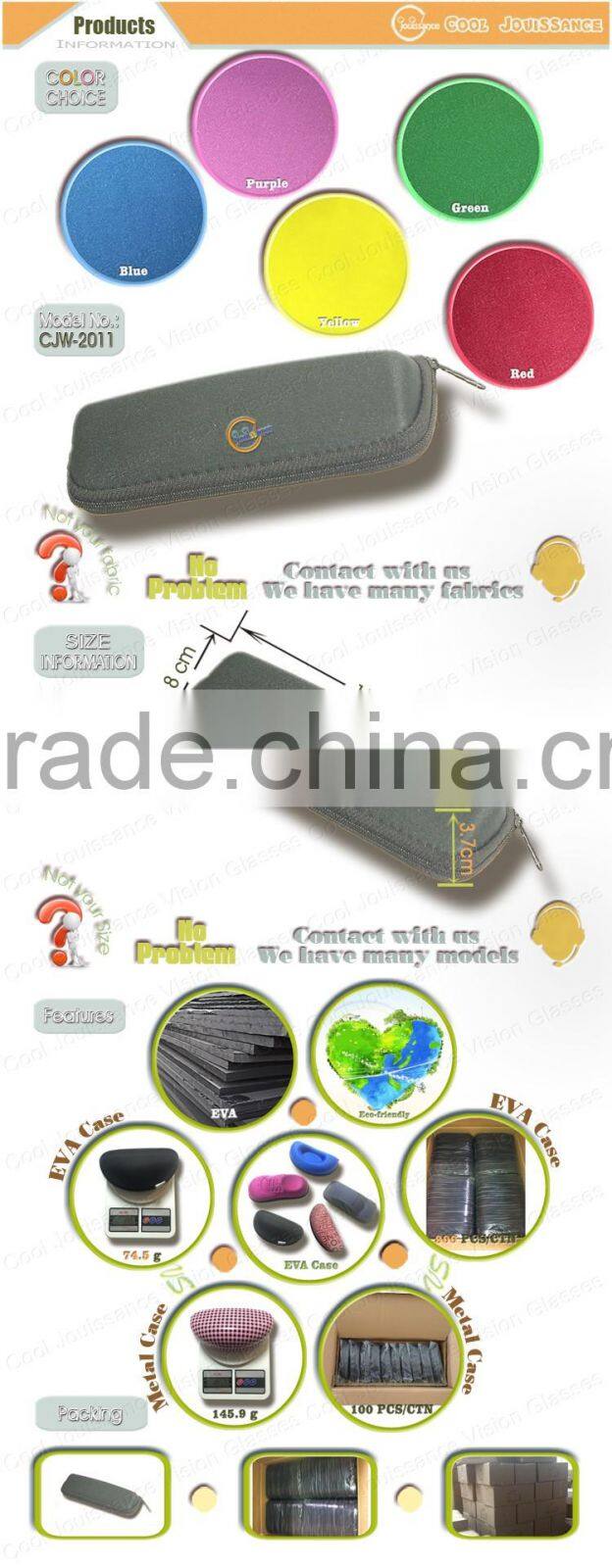 Vivid and modern designed eva plastic case for children