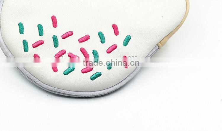 High quality matt PU pencil case customize pencil pouch bag for teenagers