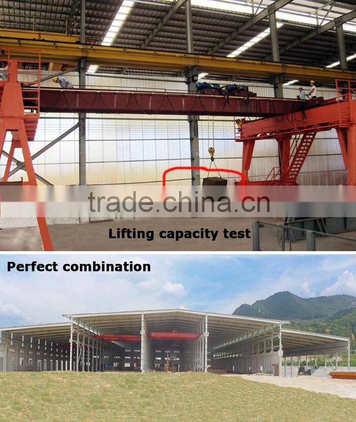 Trussed construction steel structure 45m clear span farm grain store