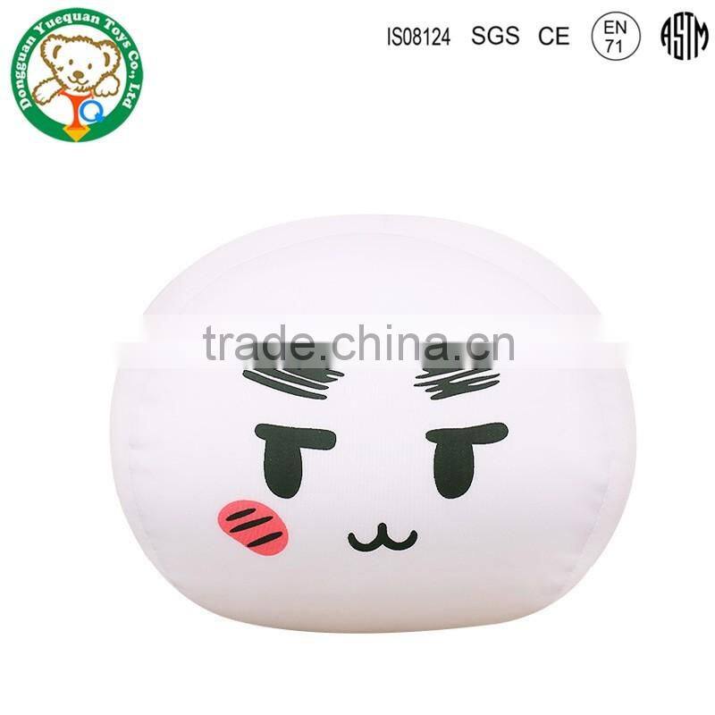 OEM factory cute cartoon white dumplings pillow