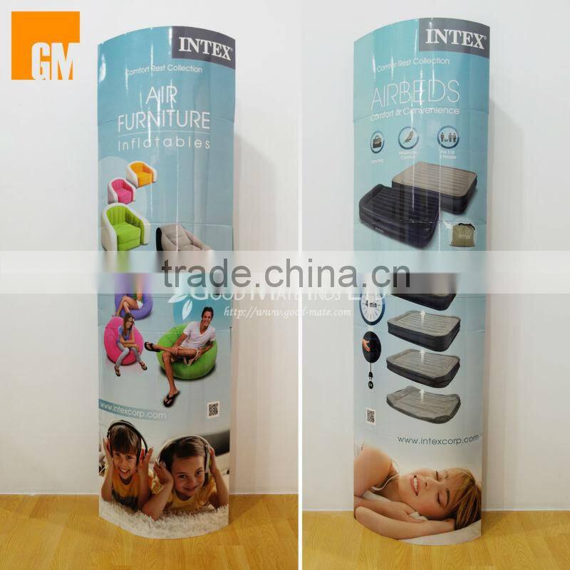 GoodMate New design beauty product display stand / beauty product display / beauty product advertisements