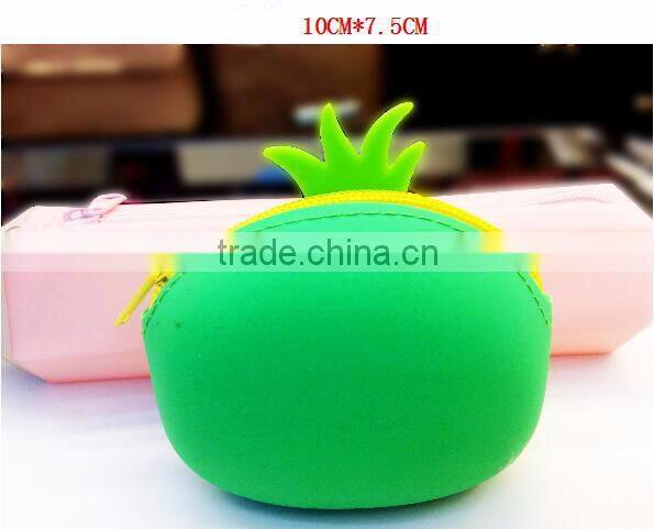 Wholesale/cheap price silicone key bag/coin purse