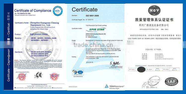 300bar High pressure water jet cleaner