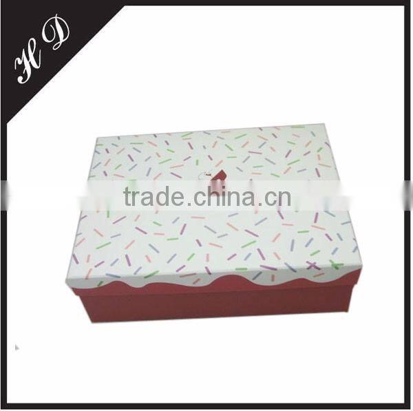 Printed Cardboard Shoe Box Wholesale