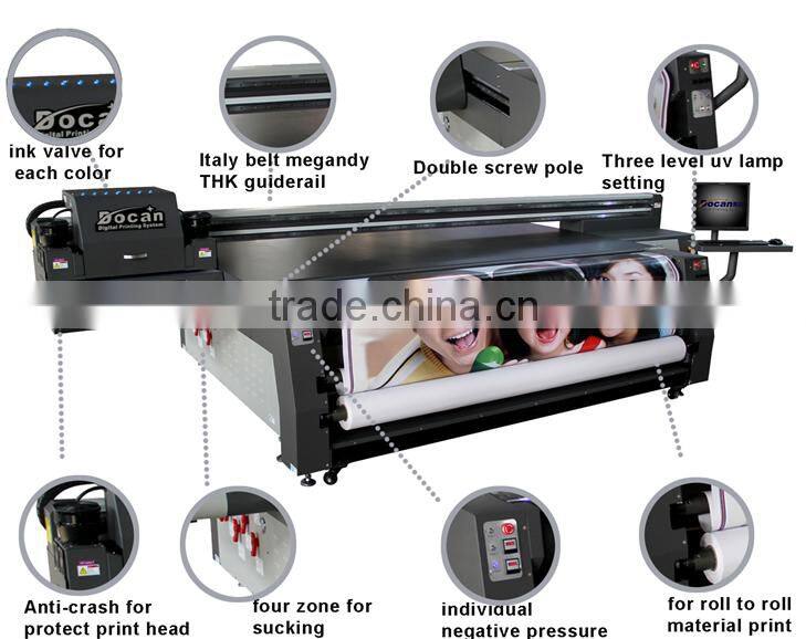 Docan FRT3116 uv hybrid printer / uv hybrid printing machine