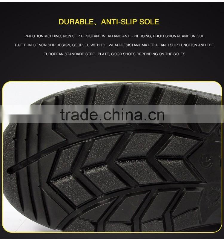 Good Quality Miller steel leather safety shoes Hot Selling