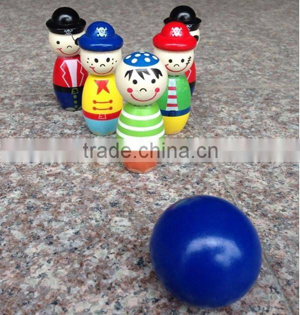 Wooden Pirate Skittles