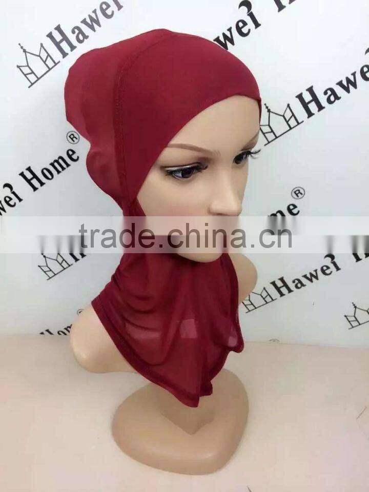 C076 new normal thin net ninja inner underscarf with slim face design