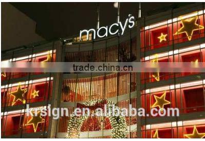 2016 New Design Custom Light Letters,3D channel letter, sign board