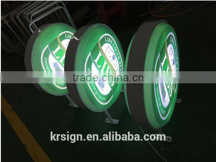 Outdoor waterproof thermoforming shop advertising light box