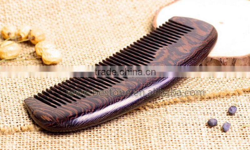 New Natural Mahogany Hair Wooden Comb