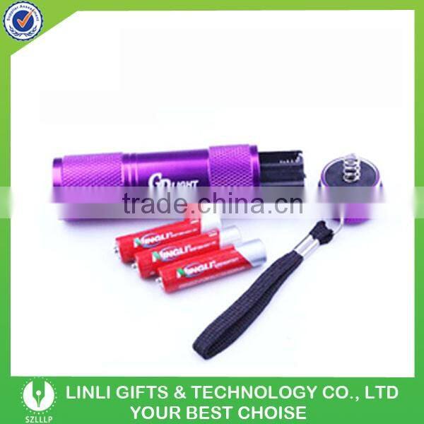 Custom Portable Mini Aluminium Flashlight Torch Led For Outdoor Sports