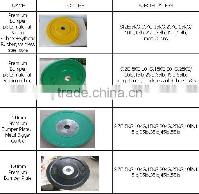 Bumper Plate 2015 NEW