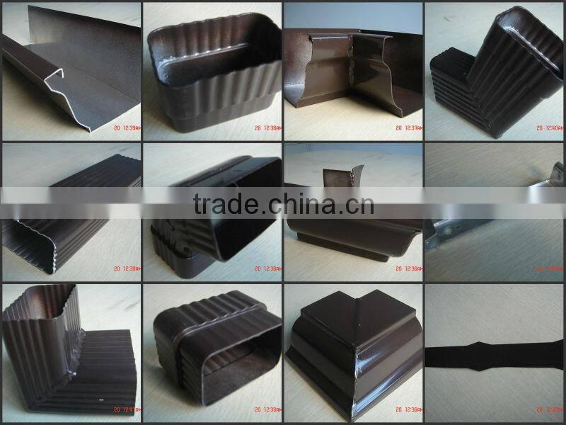 88mm PVC Rain Gutter Connector(PVC Rain Water Gutter Fittings )