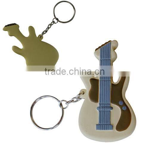 cute guitar key chain with customised made in china