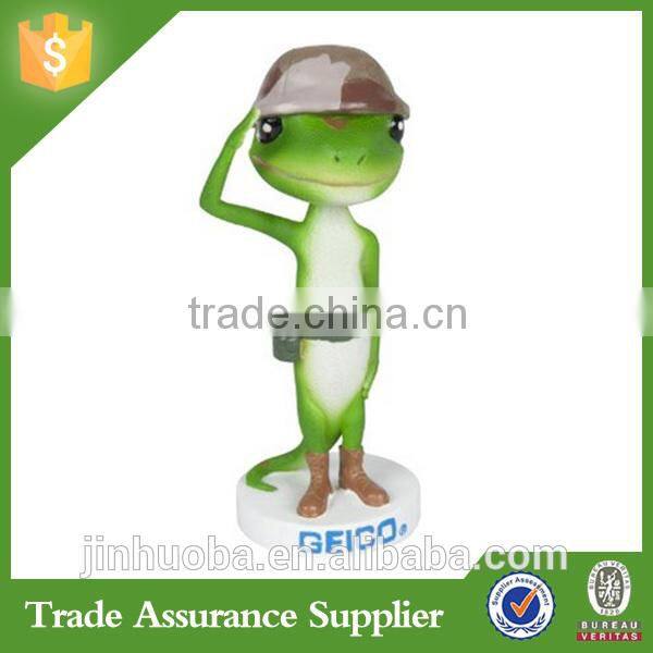 Jinhuoba Custom GECKO Bobblehead Figurine Toy