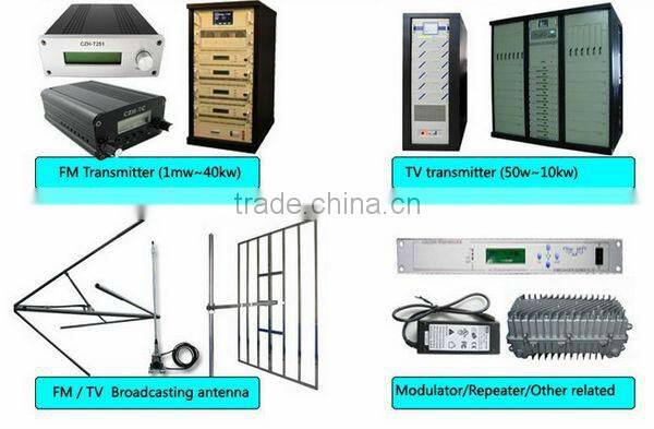 Fmuser 30W 1U Professional FM Exciter Broadcast Transmitter wireless Receiver fm radio low price portable and 1/4 wave GP antenn