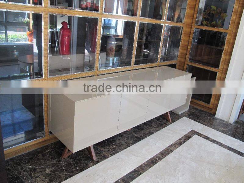 modern table high gloss furniture