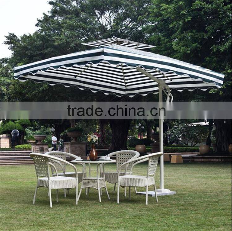 New Products 2015 Wooden Outdoor Garden Umbrella