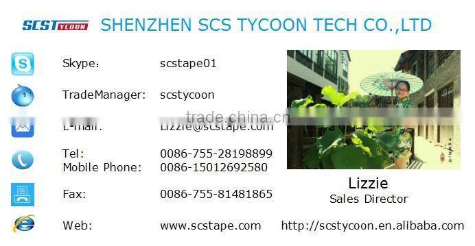Strong adhesive strength hook loop fastener tape