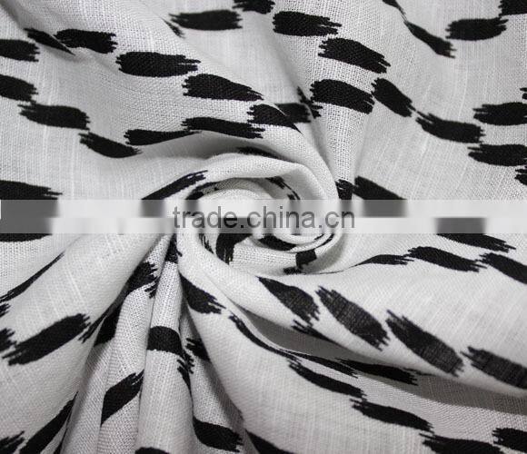 3001 Printed Woven 55/45 Linen/Cotton Blend Fabric