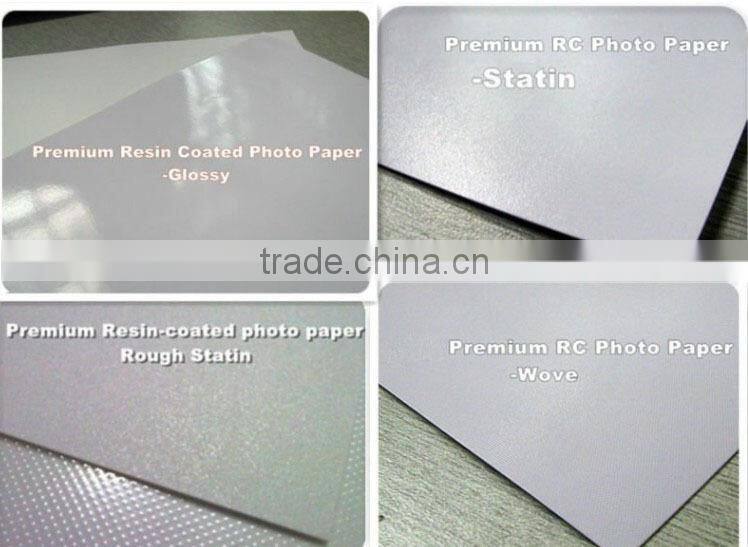 Waterproof RC Satin photo Paper for inkjet printing,silky&luster paper,260gsm