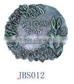 Cast iron decorative stepping stone