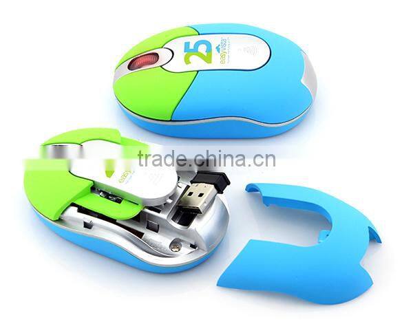 super mini rf wireless mouse with pantone colors match