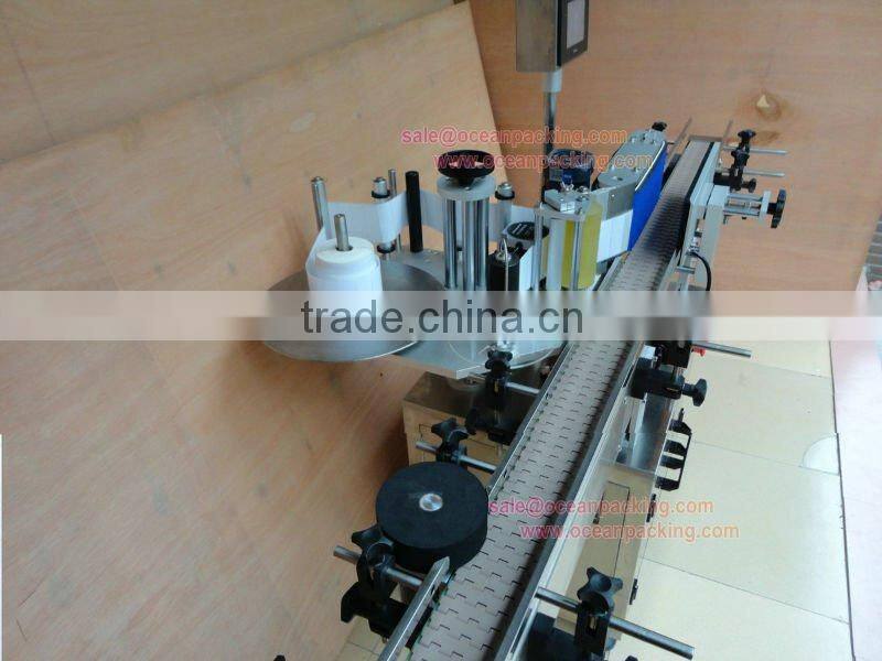 automatic labeling machine for 20-100mm dia. round bottles