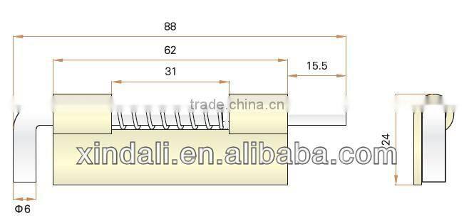 Xindali Zinc Alloy Hinges SHG025