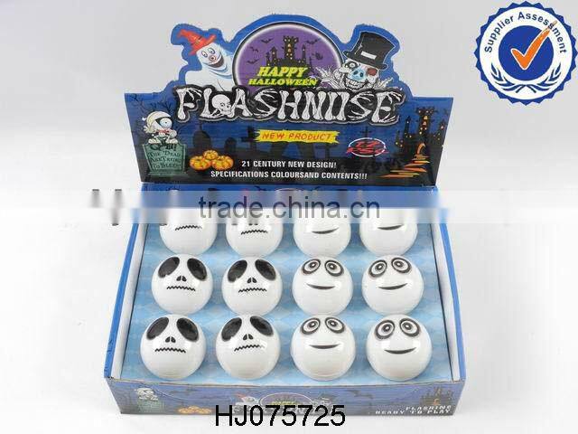 promotion plastic toys flash clown nose toys 12pcs