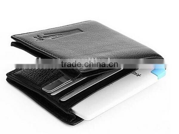 both sides color printing slim credit card power bank 2600