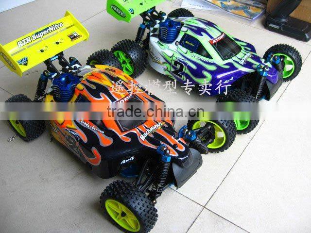 1/8 rc nitro truggy with 21CC engine