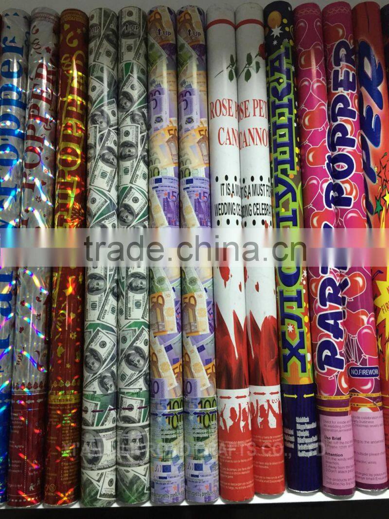 dollar party poppers