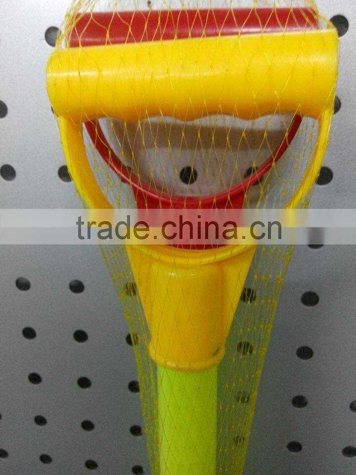 Promotional High Quality Kids Plastic Toy Yellow Sand Shovel