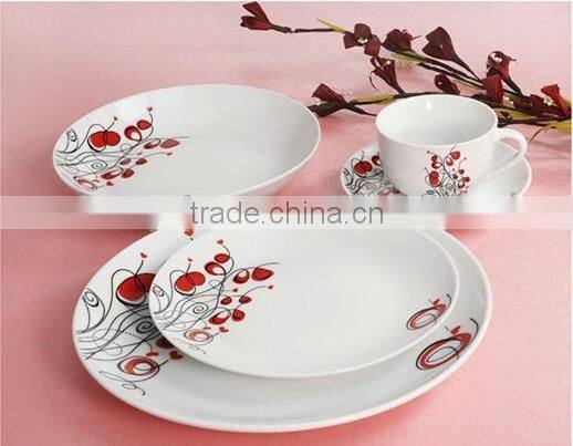 Porcelain dinnerware porcelainware dinner set