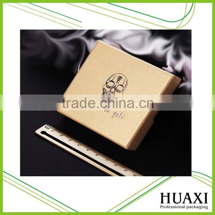 Custom Elegant Kraft Paper Jewelry Box Supplier