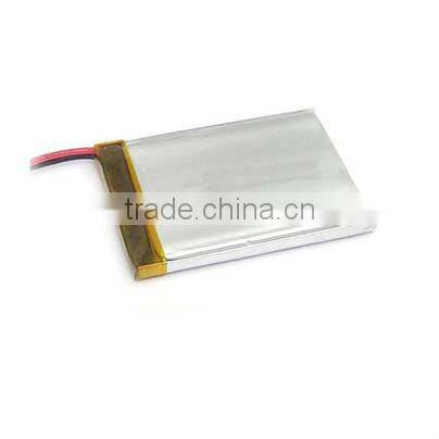 Lithium Polymer Battery 3.7V 1750mAh for Sat Nav/GPS Systems/DVD Player