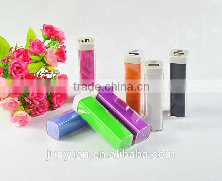 Lipstick Power Bank Mobile Phone Power Bank 2600mAh