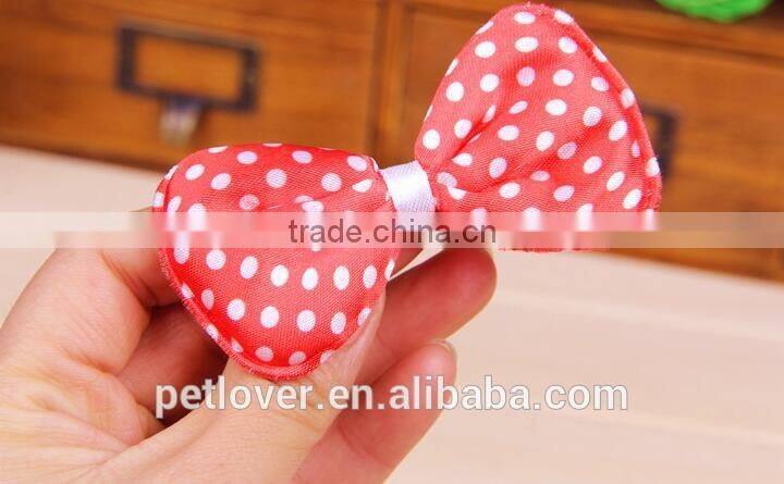 2016 new pet product pet ribbon bow