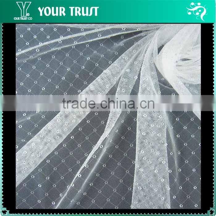 Avant-Garde Diamond 148 Centimeter Wedding Veil/Garment 100% Nylon Fabric