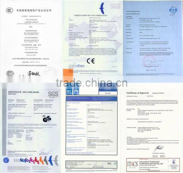 20 Inch Hot Sale High Pressure Water Mist Fan