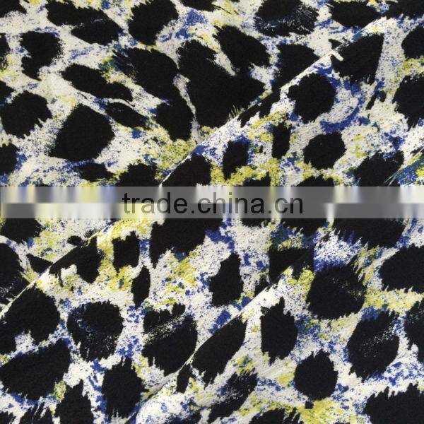 china supplier viscose rayon crinkle fabric for woman's clothing