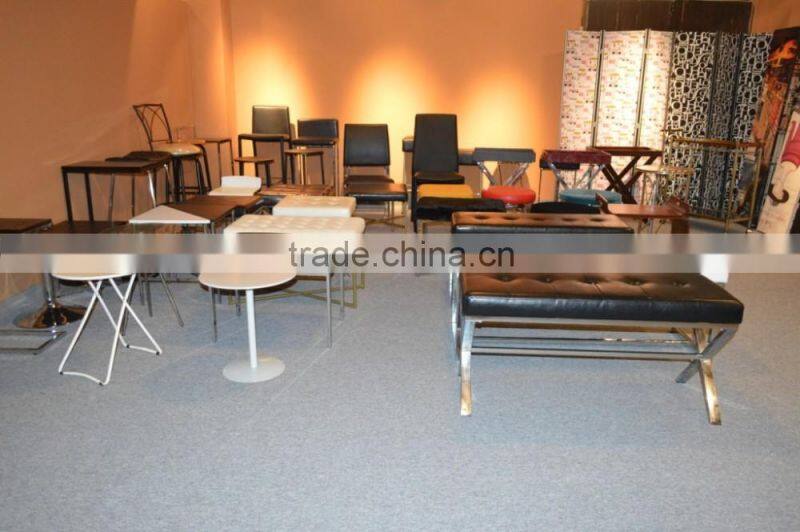 Cross Base Upholstered Bench OT-824