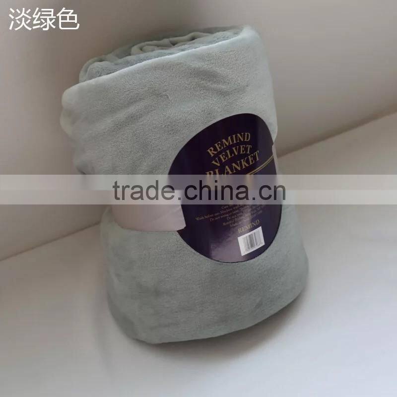 Super Soft Cheap Fleece Blanket Polyester
