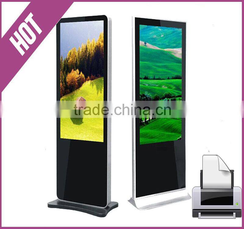 Hot selling photo print LCD floor standing photo printing kiosk Sale in Shenzhen