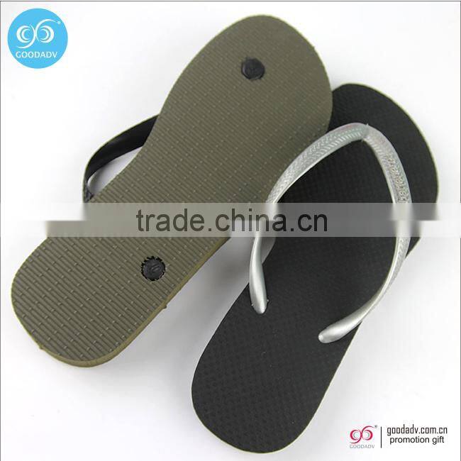 Guangzhou wholesale sublimation printing high quality rubber slippers flip flops