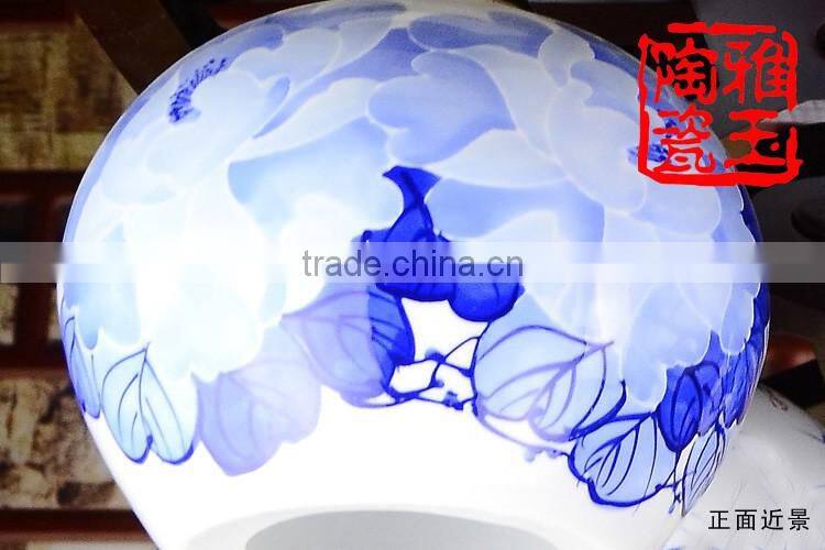 Ceramic Table Lamp Vintage Jingdezhen Porcelain For Bedroom Wedding Gift Home Decor Desk Lamp