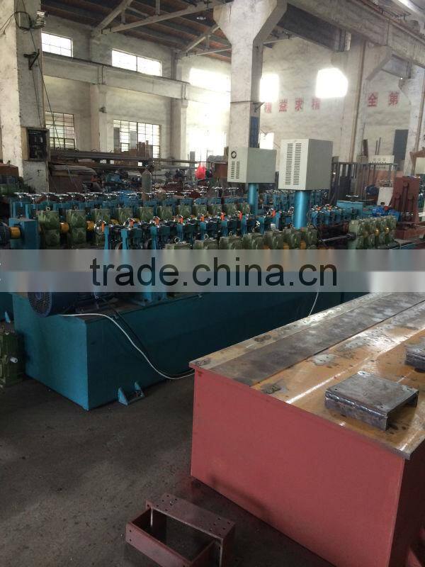 High frequency straight seam pipe mill