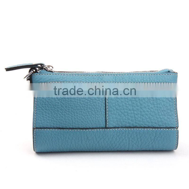 Newest fashionable high quality eco beauty pu leather cosmetic bag GW763